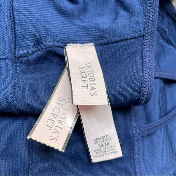 NWT Victoria’s Secret Bralette Navy Blue Medium - Picture 3 of 3